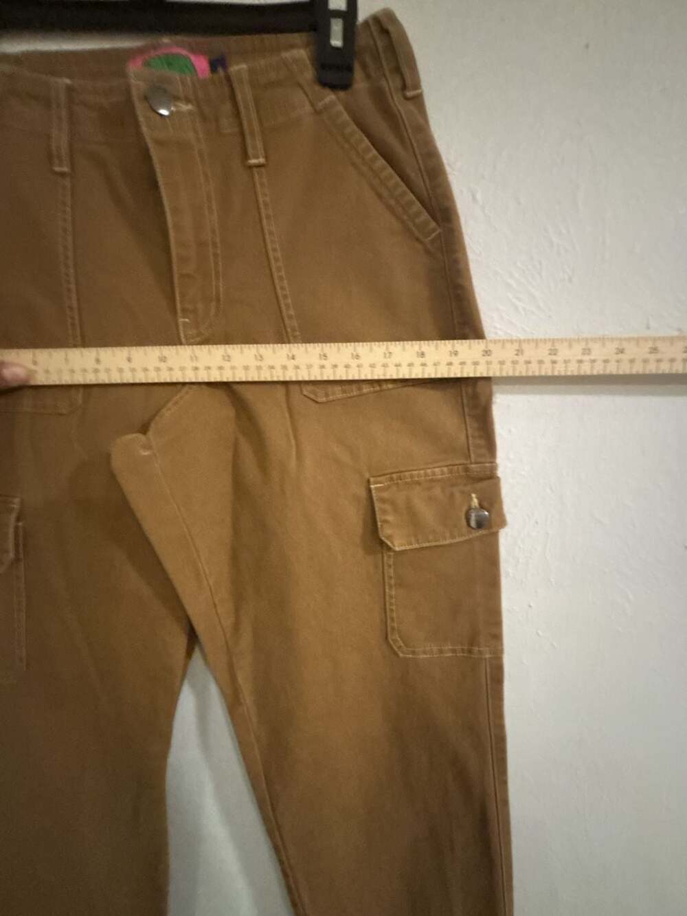 Empyre Brown Canvas Utility Cargo Skater Pants - Picture 6 of 11